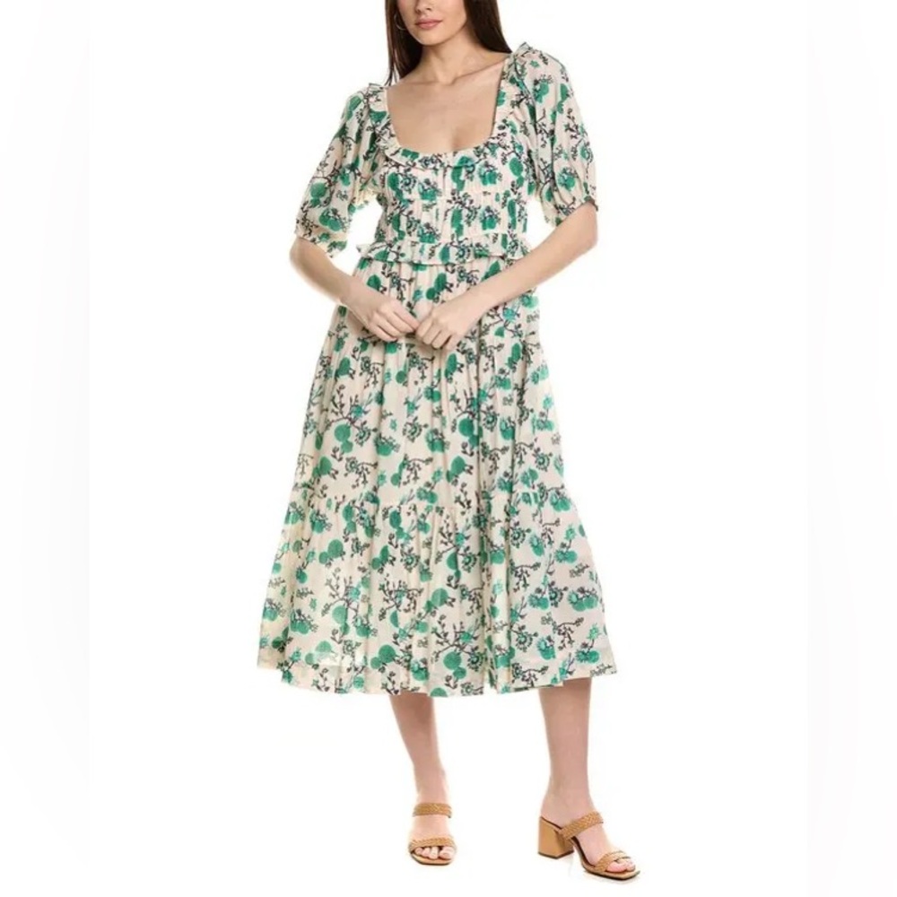 RO’S GARDEN floral maxi Dress